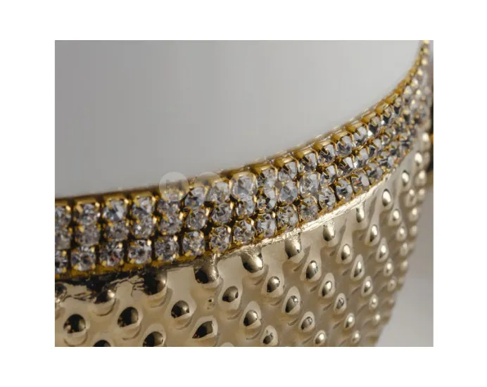 Чашка з блюдцем GLAMTIS GOLD WHITE (10031340201) білий-золото: фото 2