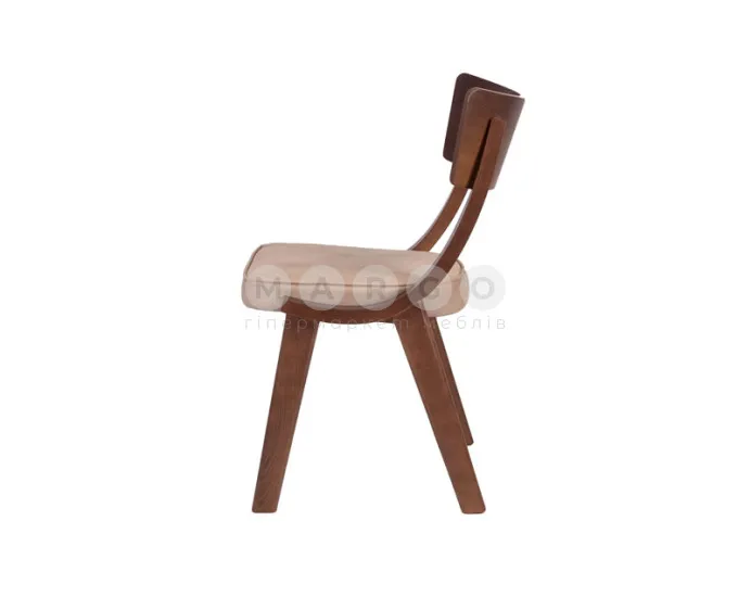 Стілець DIRAN бук Stained oak-Mustang cream: фото 3