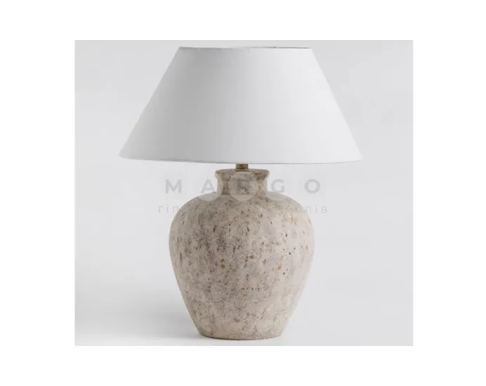 Лампа настільна STONO LAMPA STOŁOWA GREY h61 (11007819100) сірий: фото 1
