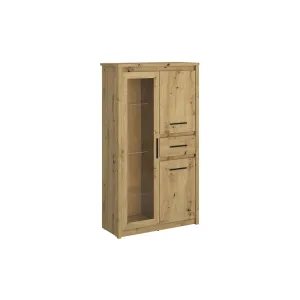 Вітрина низька WIT NIS 2D1W1S AYSON дуб артизан