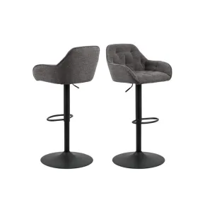 Стілець барний BROOKE anthracite Monza 130