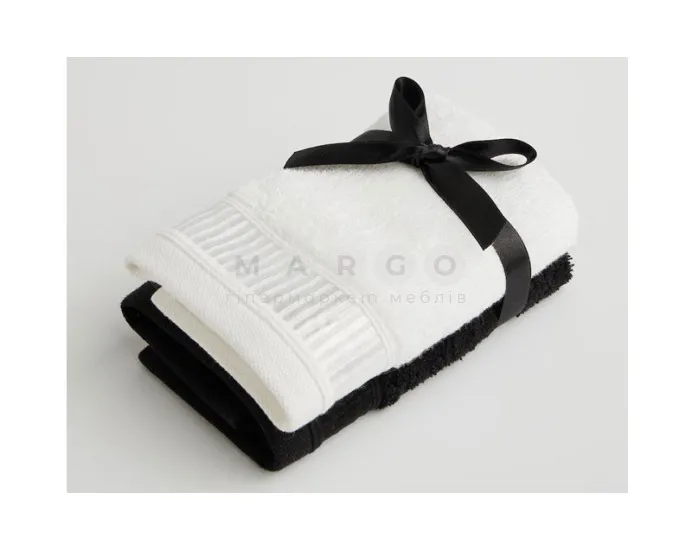 Набір рушників ALICANTY BLACK 30x50 (10539440301) чорний: фото 1