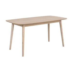 Стіл обідній NAGANO white pigmented oiled oak veneer