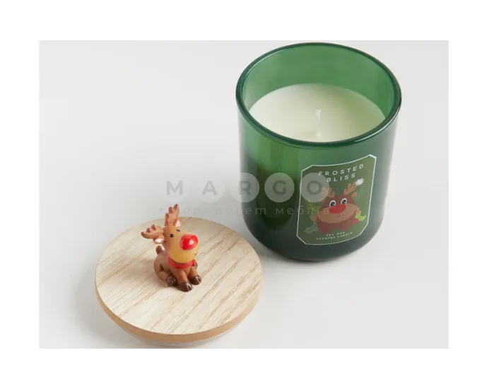 Свічка ароматична FESTIO TREE DARK GREEN (11017297802) зелений: фото 2