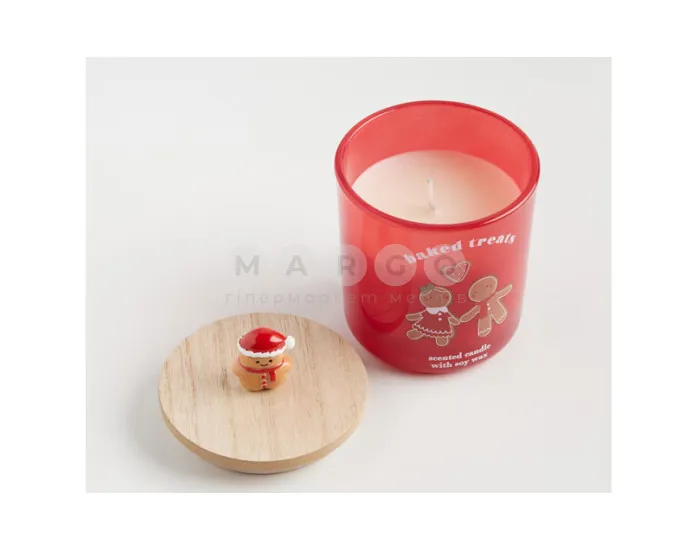 Свічка ароматична GINNO COOKIE RED (11017673302) червоний: фото 2