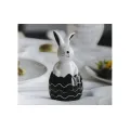 Декоративна фігурка BUNNYSHELLO білий-чорний: фото 1
