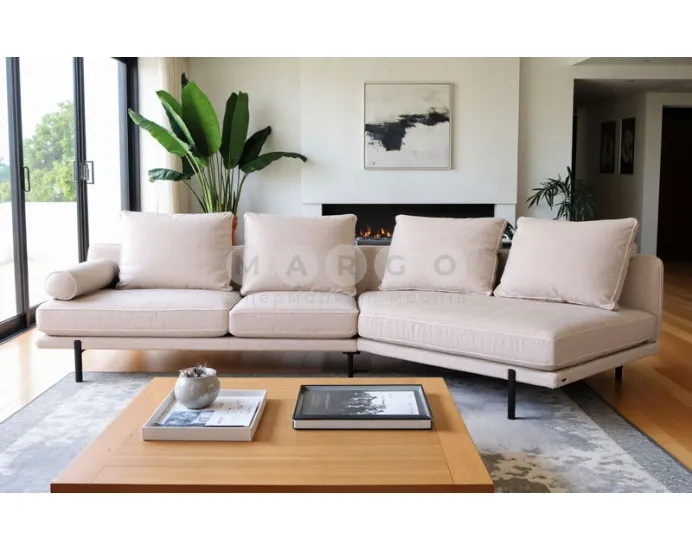 Кутовий диван TIRANDO (W209) 3NW2 Kler 2500-Avola 606: фото 6