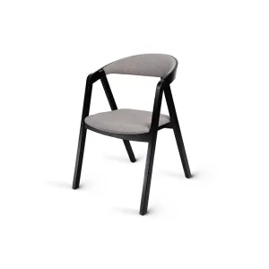 Стул GURU SOFT бук чорний- Cashmere 18