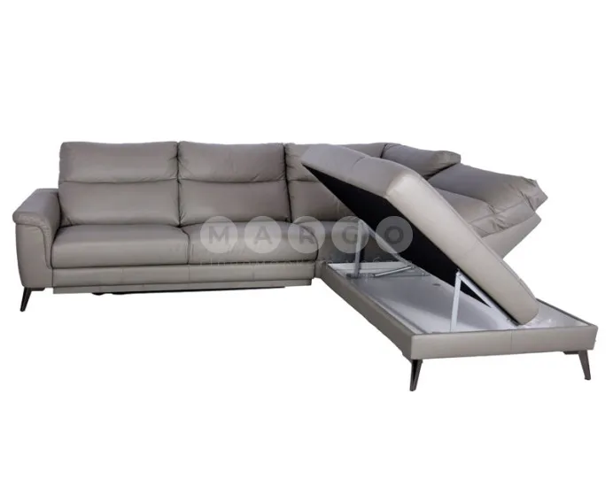 Диван кутовий EC69 (3RBIL-X90K-1,5STP-Vero 81) сірий: фото 3