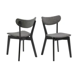 Стілець ROXBY Spirit fabric grey 15-base matt black AC lacquered