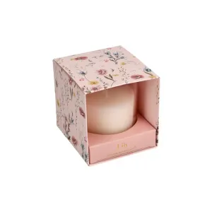 Свічка ароматична SIRSO BOX PINK (10577060101) рожевий