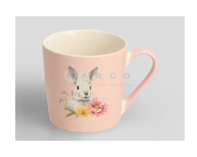 Кружка SIRSOLBUNNY PINK (10577540101) рожевий: фото 1