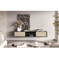 Тумба ТВ FRIDA 24JDMT40 2D антрацит-дуб масляний: фото 5