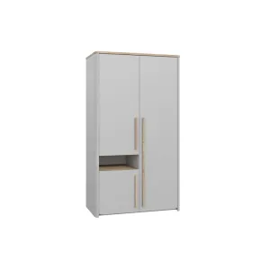 Шкаф гардеробный SURFINIO SFNS721R серый-дуб катания