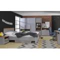 Шафа гардеробна SURFINIO SFNS721R сірий-дуб катанія: фото 4