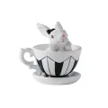 Декоративна фігурка BUNNYCUP білий-чорний: фото 1