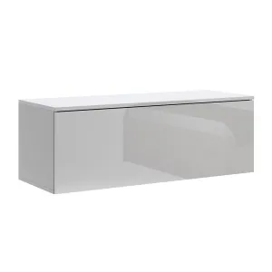 ТВ тумба MiroMark BOX COLOR BX-42-GG Глянець Шиншила Сірий