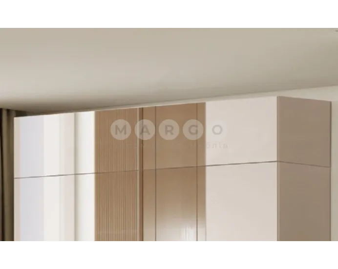 Антресоль до шафи MiroMark ЛОРІ LR-05-GC (дзеркало) глянець кашемір: фото 1