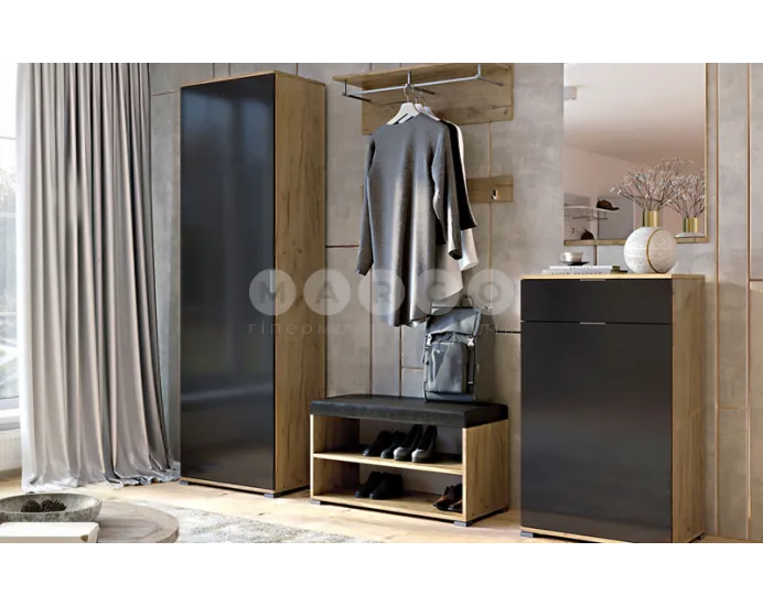 Дзеркало ЛУНА 60 LN-830-LV дуб крафт-лава мат: фото 2