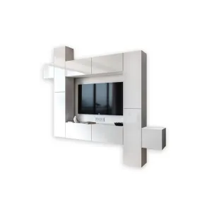 Стінка MiroMark BOX BX-F6-WB Глянець Білий