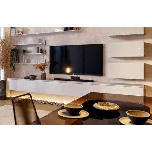 Стінка MiroMark BOX BX-TV5-WB Глянець Білий