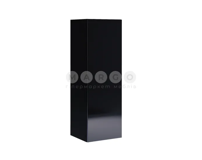 Стелаж закритий MiroMark BOX BX-22-BL Глянець Чорний: фото 1