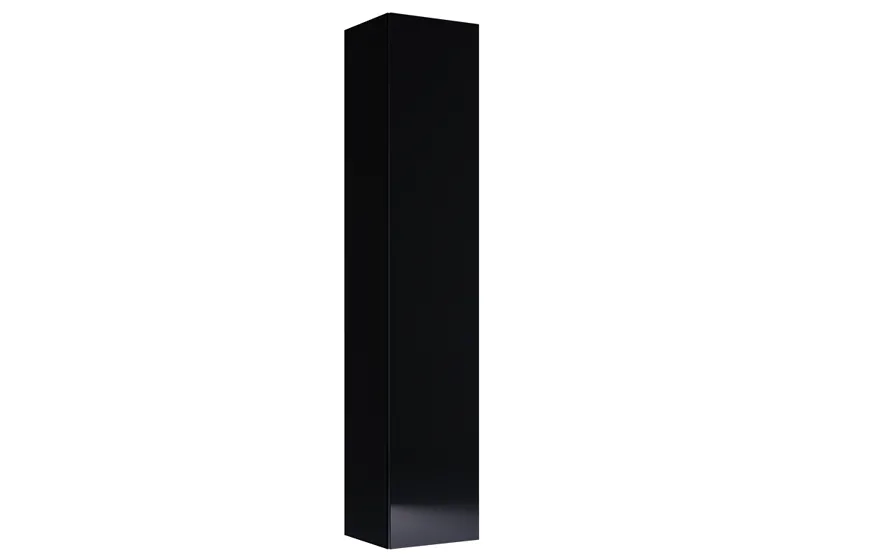 Стелаж закритий MiroMark BOX BX-24-BL Глянець Чорний