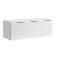 ТВ тумба MiroMark BOX BX-42-WB Глянець Білий: фото 1