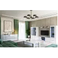 Полиця MiroMark Рома/Roma RM-191-WB Глянець Білий: фото 2