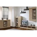 ТВ тумба Gerbor Vusher/Вушер RTV1D1SL дуб сонома: фото 4