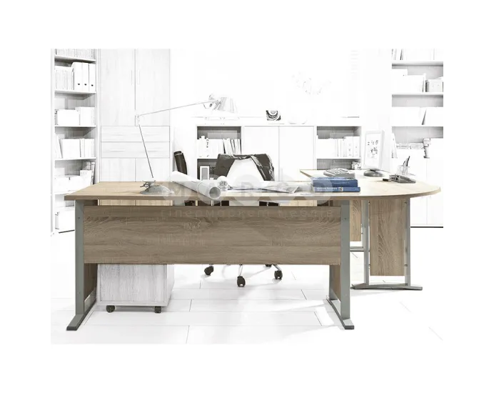 Тумба офісна Gerbor Office Line/Офіс Лайн KON 3S дуб сонома: фото 2