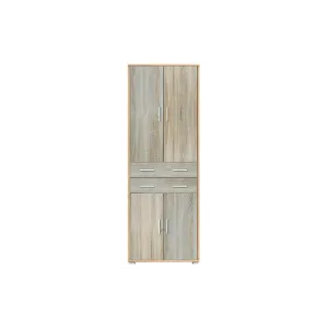 Стелаж закритий Gerbor Office Line/Офіс Лайн REG 4D2S-220 дуб сонома