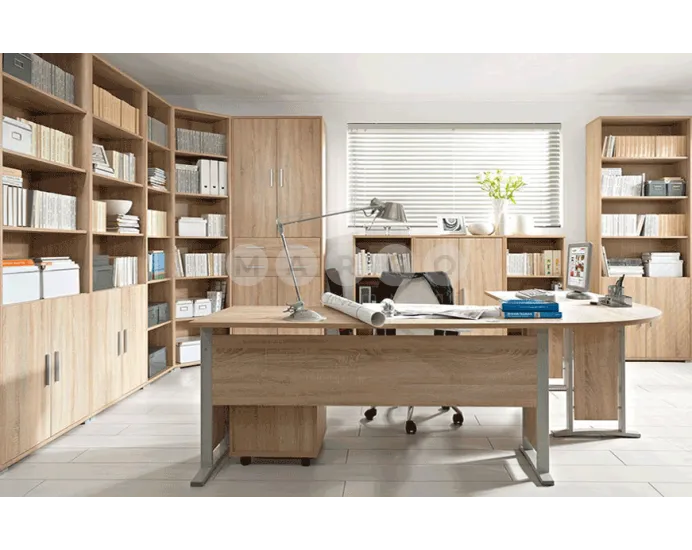 Шафа Gerbor Office Line/Офіс Лайн REG 2D-79-220 дуб сонома: фото 3