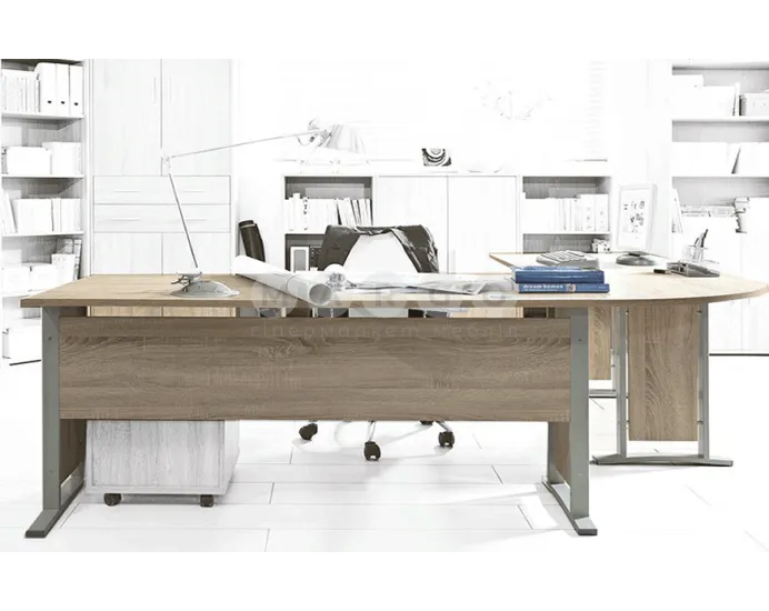 Шафа Gerbor Office Line/Офіс Лайн SZF 2D-79-220 дуб сонома: фото 2