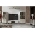 Шафа JUREK MEBLE MARLY REG 1 кашемір-горіх: фото 2