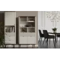 Шафа JUREK MEBLE MARLY REG 1 кашемір-горіх: фото 4