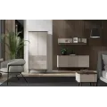 Шафа JUREK MEBLE MARLY REG 1 кашемір-горіх: фото 5