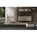 Тумба приліжкова JUREK MEBLE MARLY REG 17 кашемір-горіх: фото 2