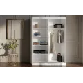 Шафа-купе JUREK MEBLE MODIN 150 білий-золото: фото 3