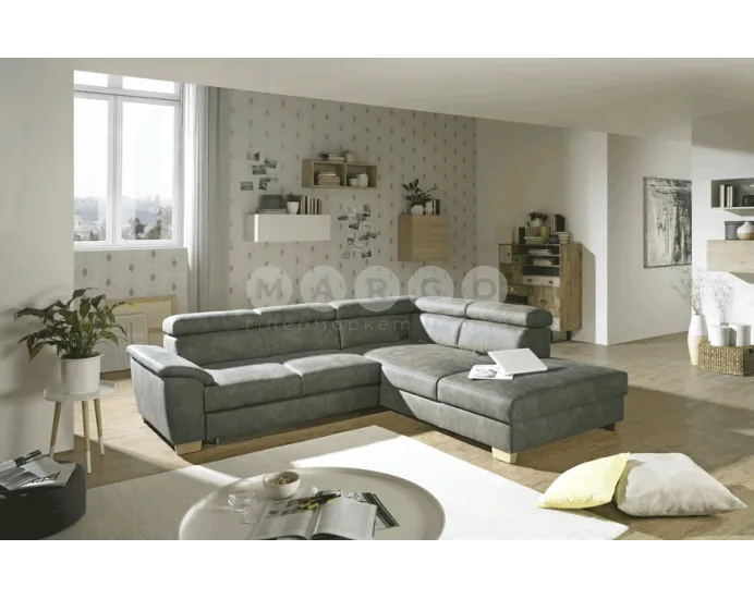Диван кутовий PROGRESS КЛЕО N сірий: фото 4