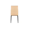 Стілець кухонний Signal ATOM VELVET бежевий-чорний: фото 3