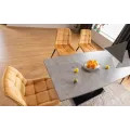 Стілець кухонний Signal CHIC VELVET бежевий-чорний: фото 5