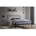 Ліжко двоспальне Signal BOLONIA 140X200 (з ламелями) чорний: фото 1