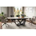 Стіл обідній Signal INFINITY CERAMIC NATURE CLOUD білий-чорний: фото 6