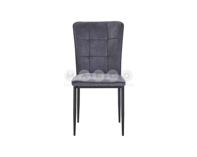 Стілець кухонний K-3000 темно-сірий-чорний: фото 2